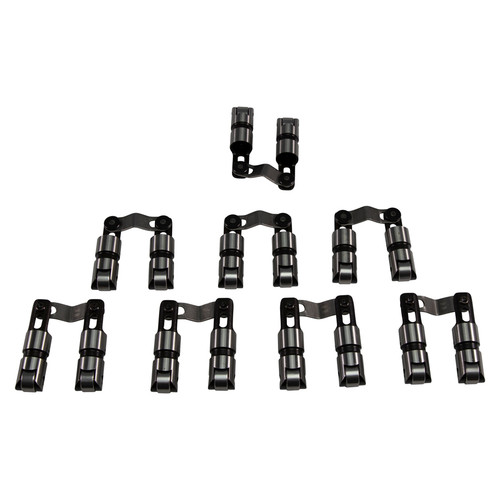 Lifter - Sportsman - Mechanical Roller - 0.904 in OD - Link Bar - Needle Bearing - Small Block Mopar - Set of 16