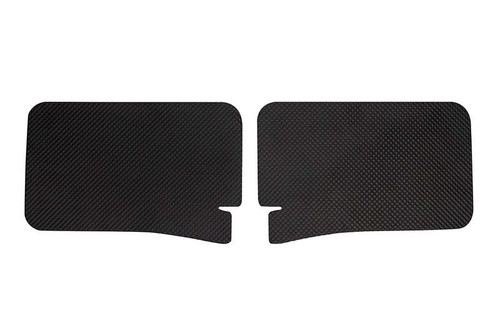 Exhaust Heat Shield - Adhesive - Fiberglass - Black - Chevy Corvette 2023-24 - Pair