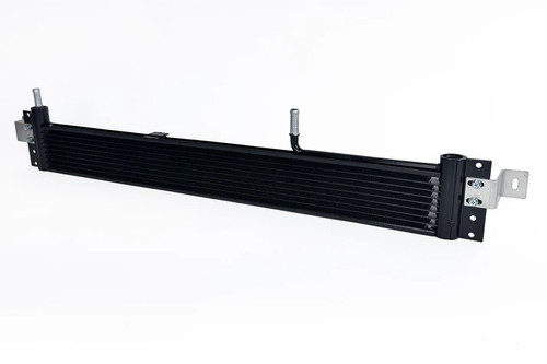 Fluid Cooler - OEM Inlet / Outlet - Aluminum - Black Powder Coat - Automatic Transmission - Ford Fullsize Truck 2015-25 - Each