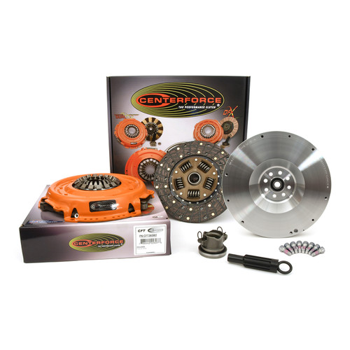 Clutch Kit - Centerforce II - Single Disc - 10.4 in Diameter - 1-1/8 in x 10 Spline - Sprung Hub - Organic - Buick V6 - Kit