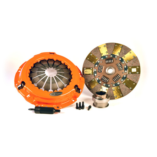 Clutch Kit - Dual Friction - Single Disc - 11 in Diameter - 1-1/8 in x 21 Spline - Sprung Hub - Organic - 4.0 L - Toyota V6 - Kit