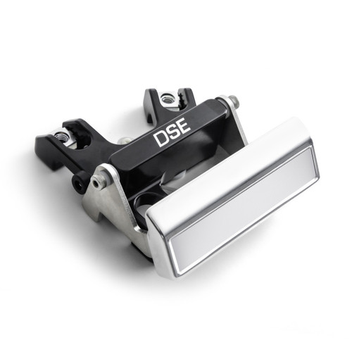 Tailgate Handle - Direct Fit - Bolt-On - Billet Aluminum - Clear Anodized - GM Fullsize Truck 1967-72 - Each