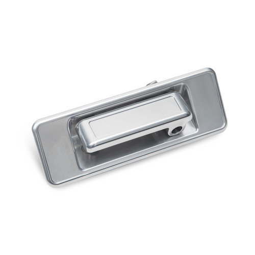 Tailgate Handle - Direct Fit - Bolt-On - Billet Aluminum - Clear Anodized - Ford Fullsize Truck 1964-72 / Ford Compact SUV 1966-68 - Each