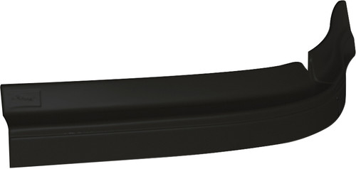Air Valance - MD3 - Dirt - Driver Side - Molded Plastic - Black - Each