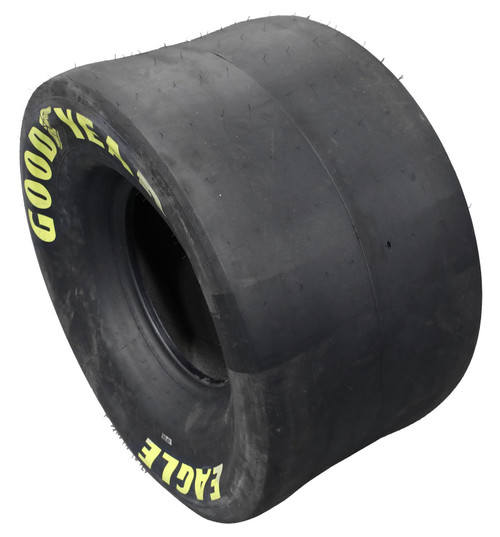 Tire - Drag Slick - Eagle Dragway Special - 36.0 x 17.0-16 - Bias Ply - D-PM Compound - Stiff Sidewall - Yellow Letter Sidewall - Each
