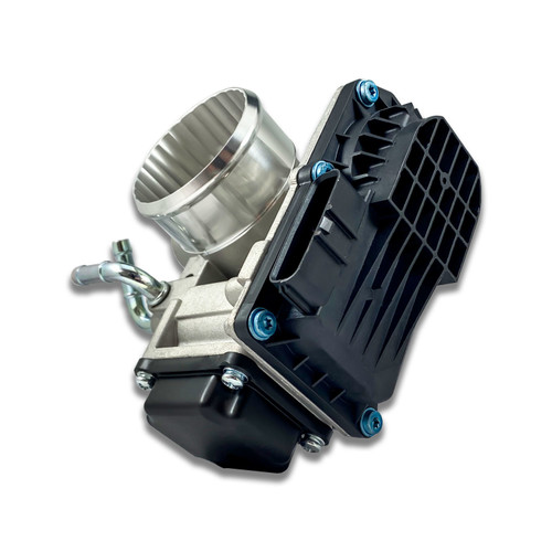 Throttle Body - Powr-Flo - Stock Size - Aluminum - Natural - Honda Pilot 2016-21 / Ridgeline 2017-20 / Odyssey 2018-20 - Each
