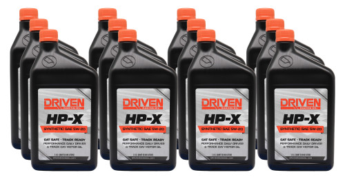 Motor Oil - HP-X - 5W20 - Synthetic - 1 qt - Set of 12