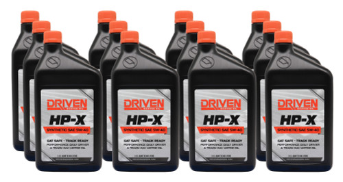 Motor Oil - HP-X - 5W40 - Synthetic - 1 qt - Set of 12