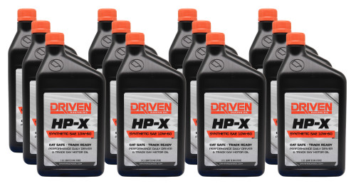 Motor Oil - HP-X - 10W60 - Synthetic - 1 qt - Set of 12