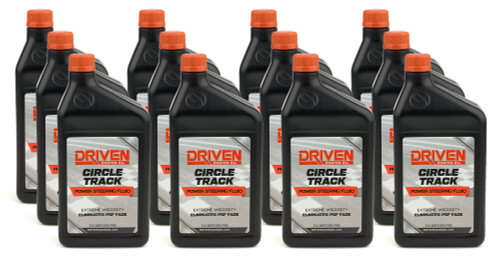 Power Steering Fluid - Circle Track - Anti-Foaming - Synthetic - 1 qt - Set of 12