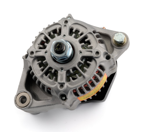 Alternator - 70 Amp - 12V-19V - 1-Wire - No Pulley - Aluminum Case - Natural - Universal - Each