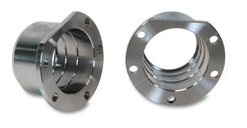 Axle Housing End - Weld-On - 2.875 in Bearing Bore - Steel - Natural - Dana 60 / Mopar 8.75 in - Pair