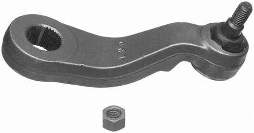 Pitman Arm - OE Replacement - Steel - Black Paint - GM Fullsize Van 1991-2002 - Each