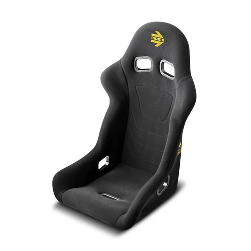 Seat - Start - Side Bolsters - Harness Openings - Fiberglass Composite - Velour - Black - Each