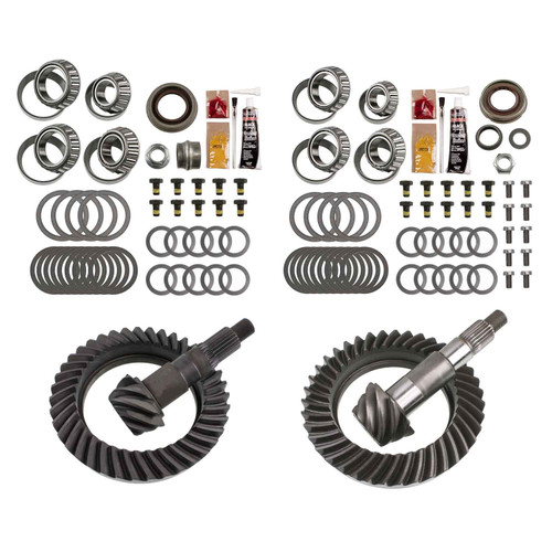 Ring and Pinion - Front and Rear Complete Kit - 4.88 Ratio - 24 Spline Pinion - Dana 44 Front / Dana 44 Rear - Kit