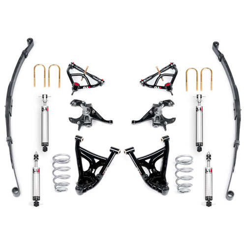 Suspension Handling Kit - Level 2 - Control Arms / Spindles / Springs / Shocks / U-Bolts - GM Compact SUV / Truck 1982-2003 - Kit