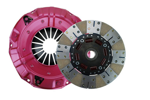 Clutch Kit - Powergrip - Single Disc - 11 in Diameter - 1-3/16 in x 18 Spline - Sprung Hub - Metallic - Mopar 1964-88 - Kit
