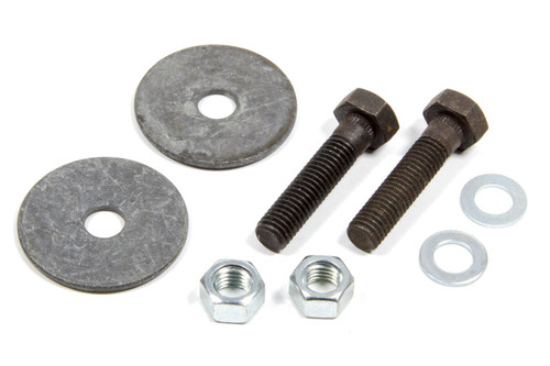 Harness Hardware - Floor Mount - Bolt-In - Steel - Natural - Kit