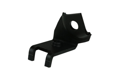 Brake Hose Mounting Bracket - 0.338 in Hole - Bolt-On - Steel - Black Oxide - GM F-Body / X-Body 1969-74 - Each