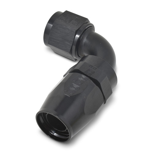 Fitting - Hose End - ProClassic - 90 Degree - 16 AN Hose to 16 AN Female - Aluminum - Black Anodized - Each
