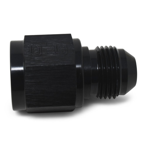 Fitting - Adapter - Straight - 8 AN Female to 4 AN Male - Aluminum - Black Anodized - Each