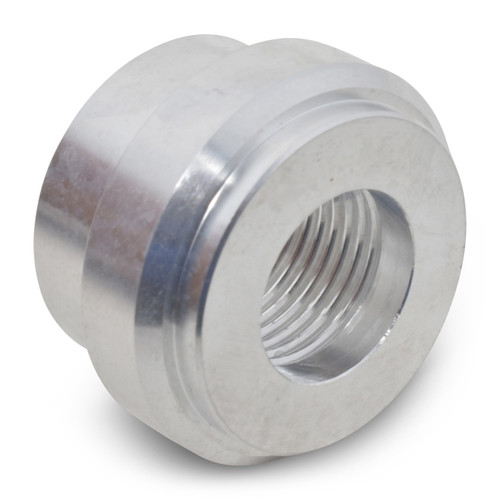 Bung - 1/4 in NPT Female - Weld-On - Aluminum - Natural - Each