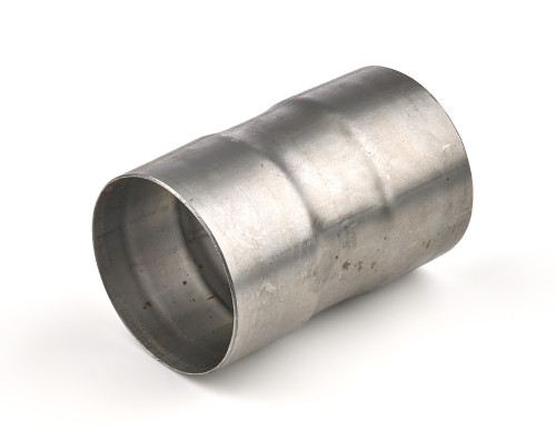 Exhaust Pipe Reducer - 3 in ID to 3 in ID - 4.875 in Long - Steel - Natural - Each