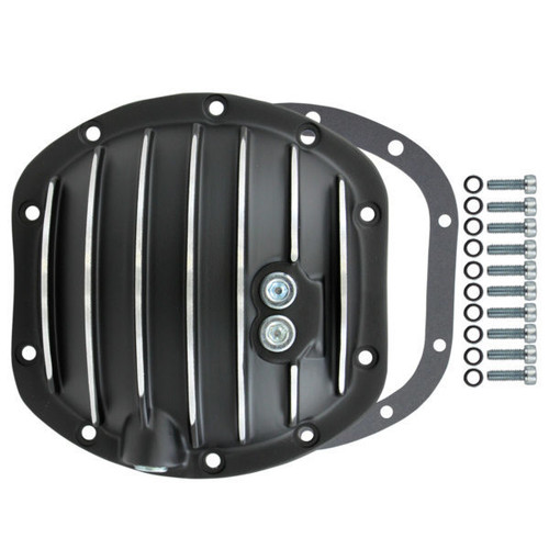 Differential Cover - Aluminum - Black Anodized - Dana 25 / 27 / 30 - Each