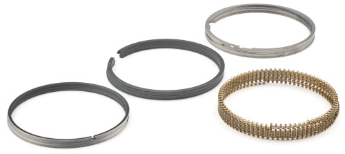 Piston Rings - Advanced Profiling - Gapless Top Ring - 4.140 in Bore - File Fit - 0.043 in x 0.043 in x 3.0 mm Thick - Standard Tension - Steel - Chromium Nitride - 8-Cylinder - Kit