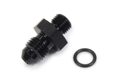 Fitting - Adapter - Straight - 4 AN Male to 3 AN Male O-Ring - Aluminum - Black Anodized - Each