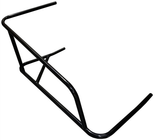 Nerf Bar - Battle Bar - Passenger Side - 3 Point - 1 in Tube - Chromoly - Black Powder Coat - Sprint Car - Each