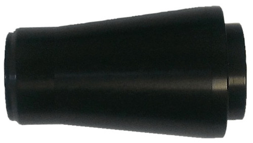 Birdcage Spud - 0.5 in Hole Diameter - 1.89 in Length - Aluminum - Black Anodized - Triple X Sprint Car Birdcage - Each