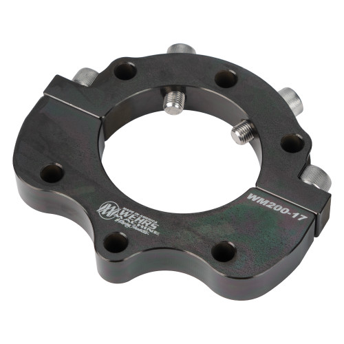 Axle Tube Clamp - 2-Piece - 3 in ID - 3/4 in Wide - Steel - Black Oxide - Each