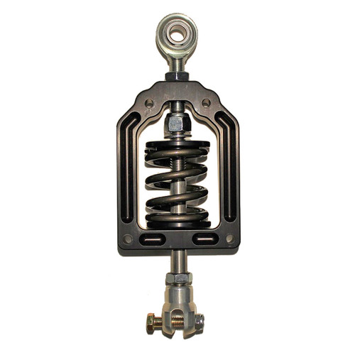 Suspension Limiter - Bolt-On - 4 in Spring - 400 lb Spring Included - Aluminum - Black Anodized - Kit