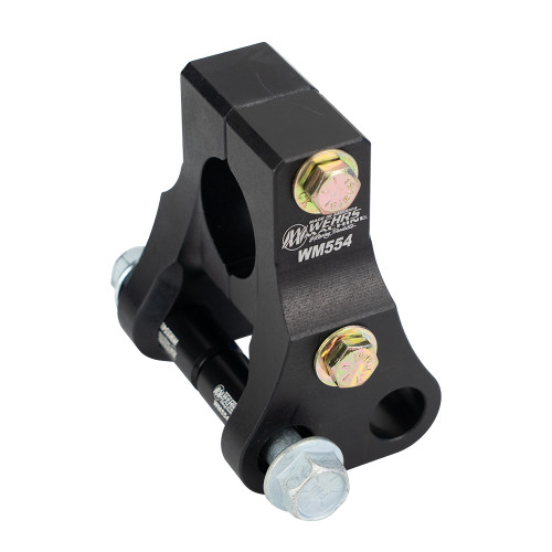 Shock Mount - Adjustable - 2 Position - Clamp-On - 1-1/2 in Tube - Aluminum - Black Anodized - Each