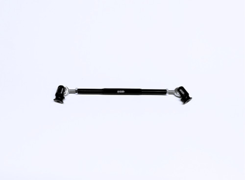 Body Brace - Adjustable - 8 in Long - Aluminum - Black Anodized - Each