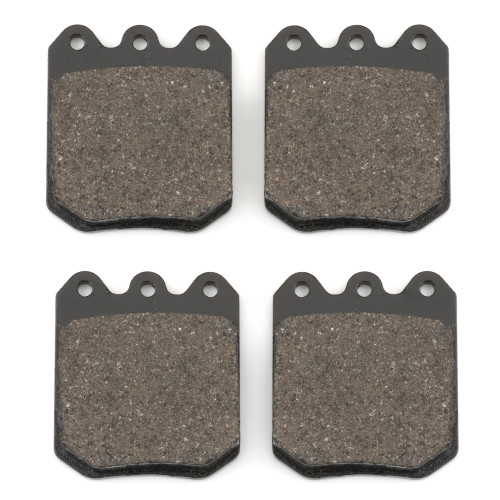 Brake Pads - High Performance - BP-22 Compound - High Friction - Ultra Low Noise / Dust - 0.50 in Thick - 6812 - Ceramic - DynaPro Single Calipers - Set of 4