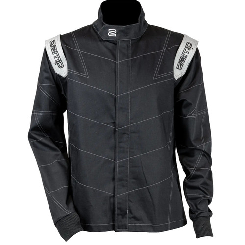 Driving Jacket - ZR-11 - SFI 3.2A/1 - Single Layer - Fire Retardant Cotton - Black - 4X-Large - Each