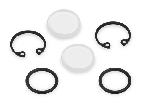 Float Bowl Sight Plugs - O-Rings / Snap Rings - Glass - Demon Carburetors - Pair
