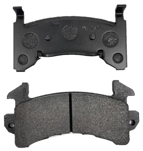 Brake Pads - 4 Compound - High Friction - 17 mm Thick - GM Metric Calipers - Set of 4
