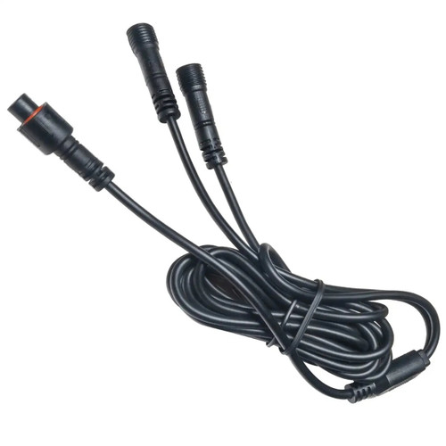Extension Cable - ColorShift - Y-Adapter - 4 Pin - BC1 Controller to Headlights - Rubber - Black - Each