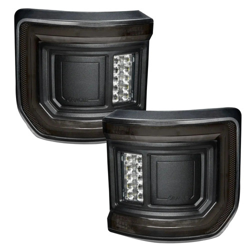 Tail Lights - Flush Mount - LED - Tinted Lens - Jeep Gladiator JT 2020-26 - Pair