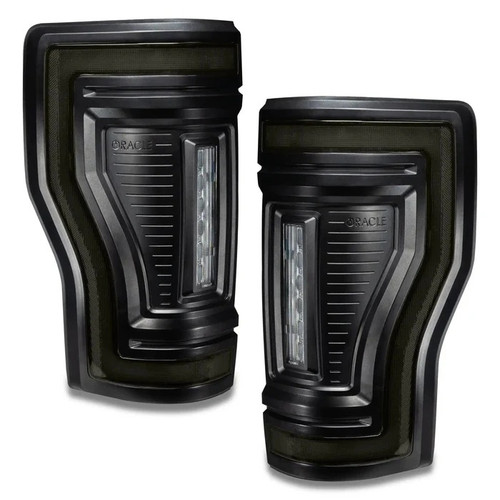 Tail Lights - Flush Mount - LED - Tinted Lens - Ford Fullsize Truck 2017-22 - Pair