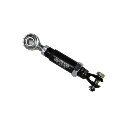 Suspension Limiter Chain Mount - Double Adjustable - Bolt-On - Steel - Black Zinc Oxide - Each