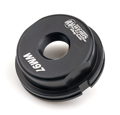 Bump Spring Jam Nut - Aluminum - Black Anodized - Bilstein Adjustable Shocks - Each