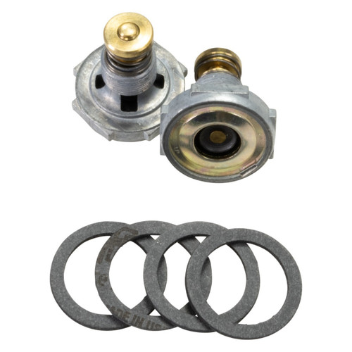 Power Valve - High Flow - Four Door - Single Stage - 4.5 in Vacuum - Gasket - Pair