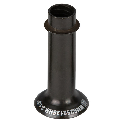 Rod End Bushing - 5/8 to 1/2 in Bore - High Misalignment - 2.125 in Long - Steel - Black Oxide - Each