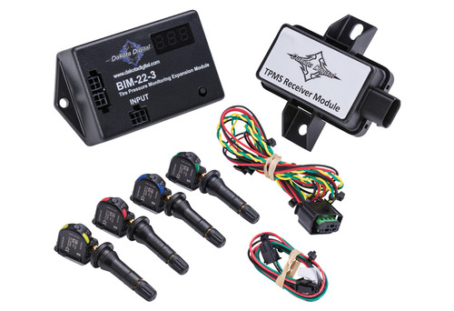 Tire Pressure Monitoring System - Tire Pressure Sensors / Wiring Included - Kit