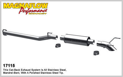 Cat-Back Exhaust 05-12 Toyota Tacoma 4.0L