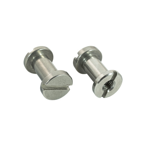 Binary Post - Short - Stainless - Natural - Pair